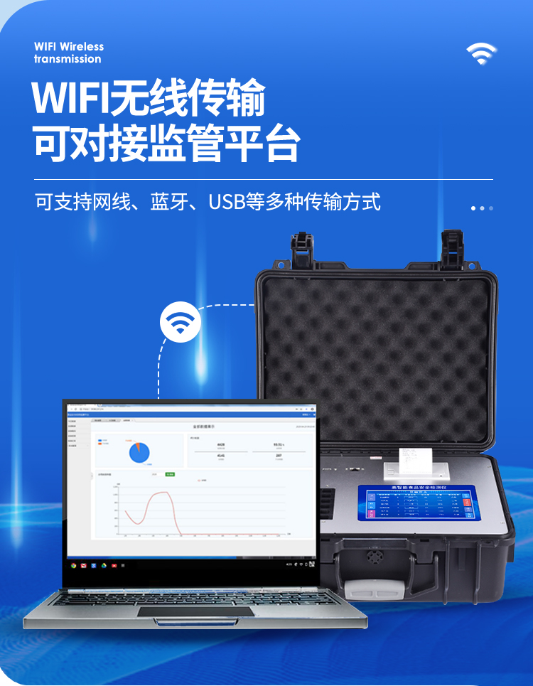 便攜式一體化食品安全檢測儀